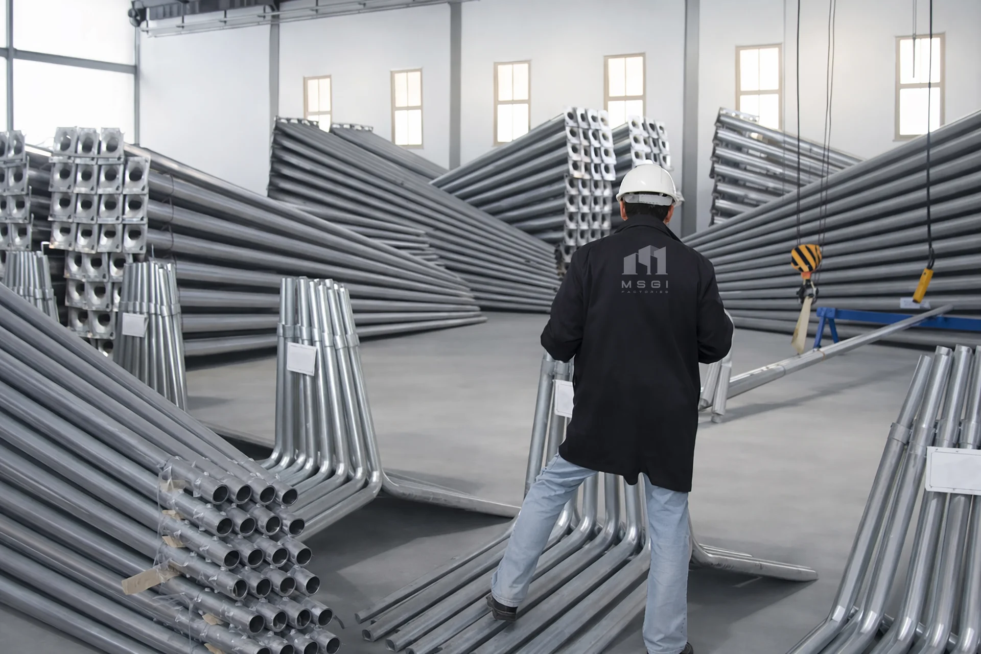 Poteaux d’éclairage