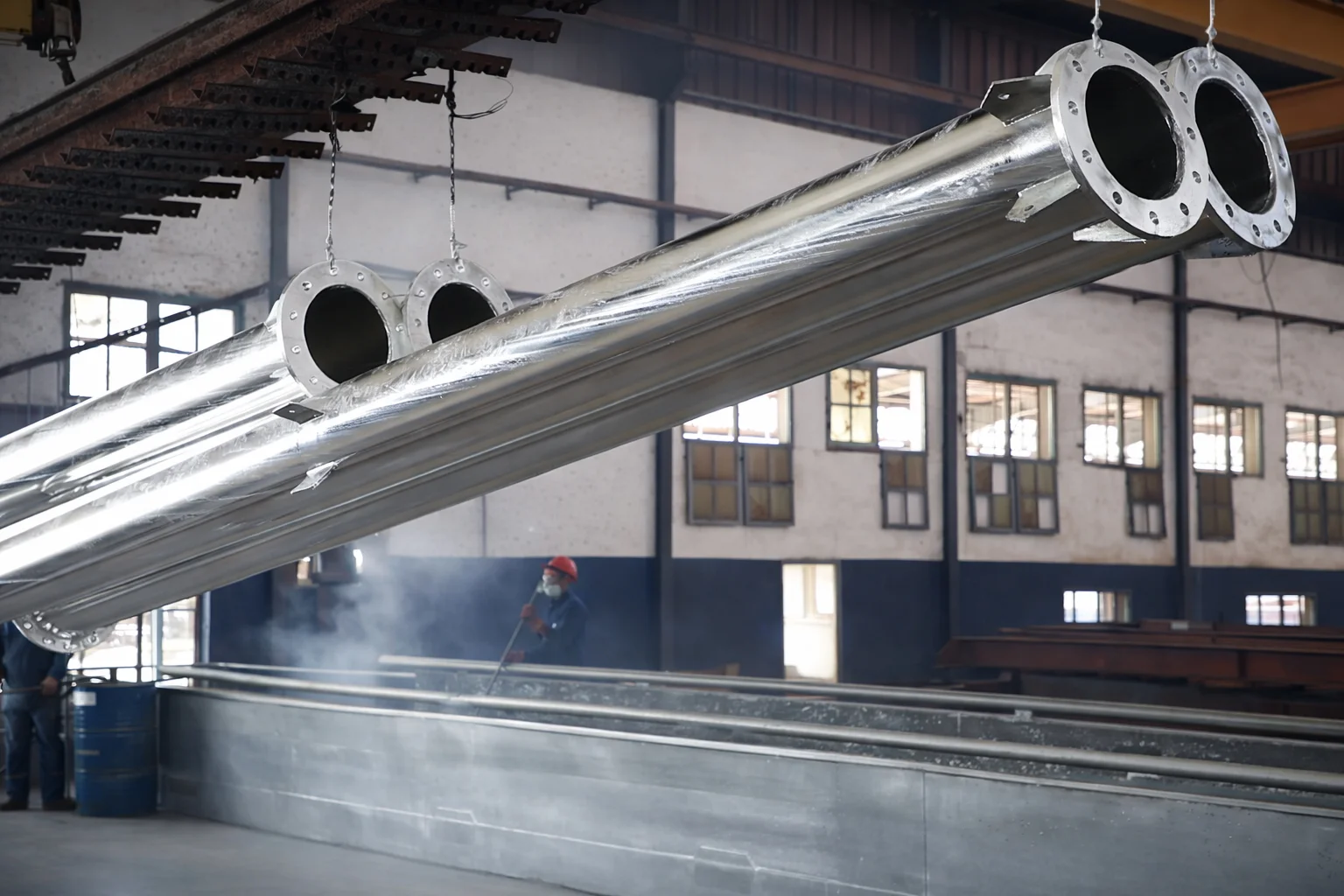 La galvanisation à chaud par immersion ou trempe